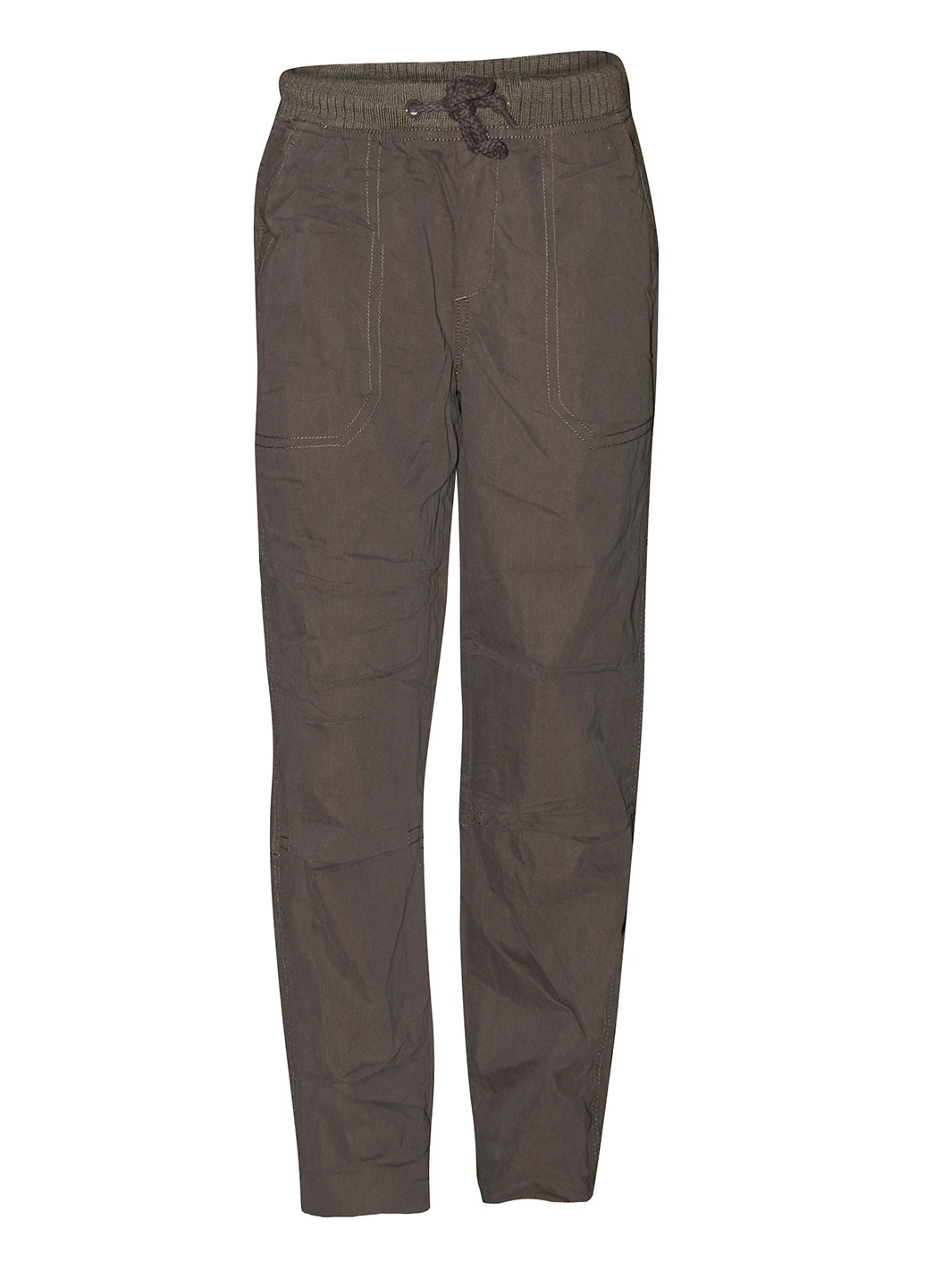 Коричневые кэжуал демисезонные брюки со средней талией Wojcik