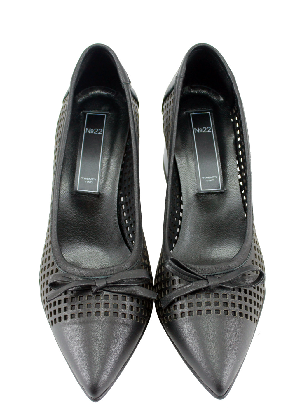 Twenty Two Туфлі чорний з натуральна шкіра, україна — демісезон (187551996)