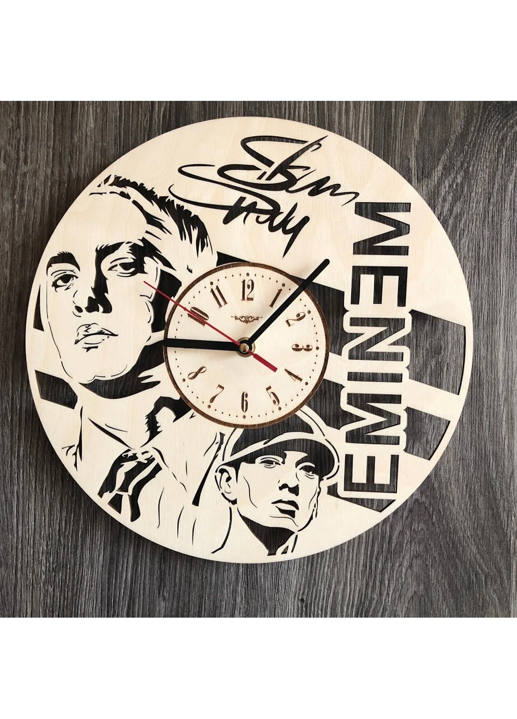 Концептуальний годинник настінний "Емінем" 7Arts (253566637)