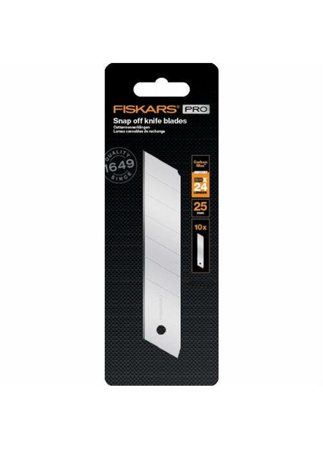 Набір лез для ножа Carbon Max 1048067 12.5х2.5 см 10 шт/уп Fiskars комбінований,