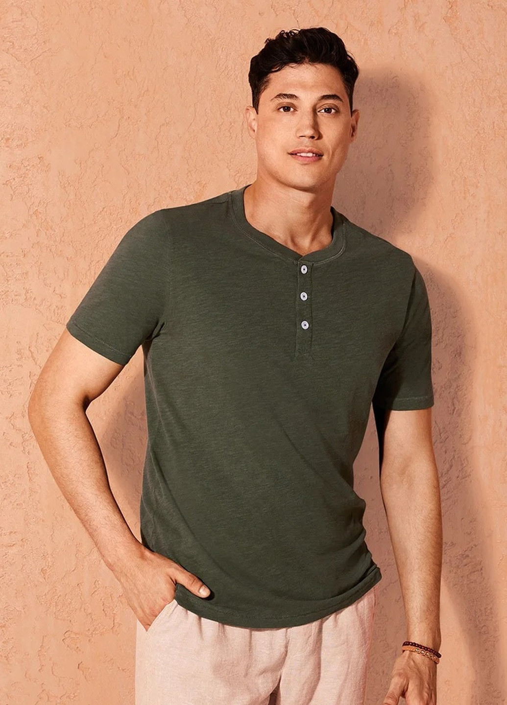 Хакі (оливкова) футболка Livergy