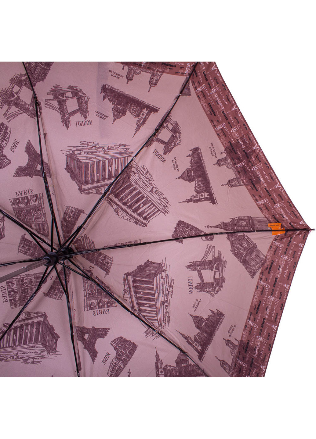 Жіночий складаний парасолька напівавтомат 99 см Airton (194321130)
