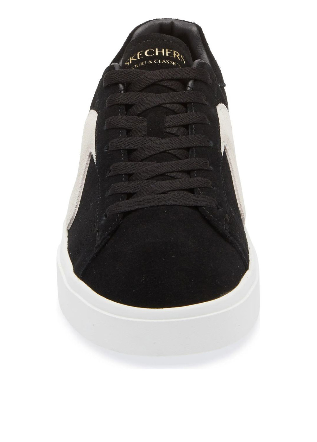 Черные кеды Skechers