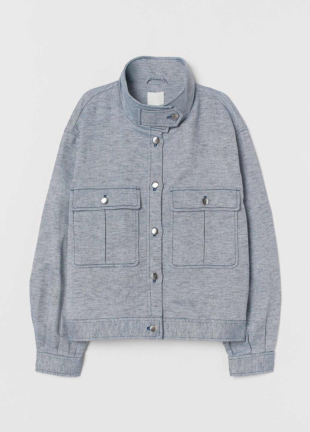 Блакитна демісезонна куртка H&M