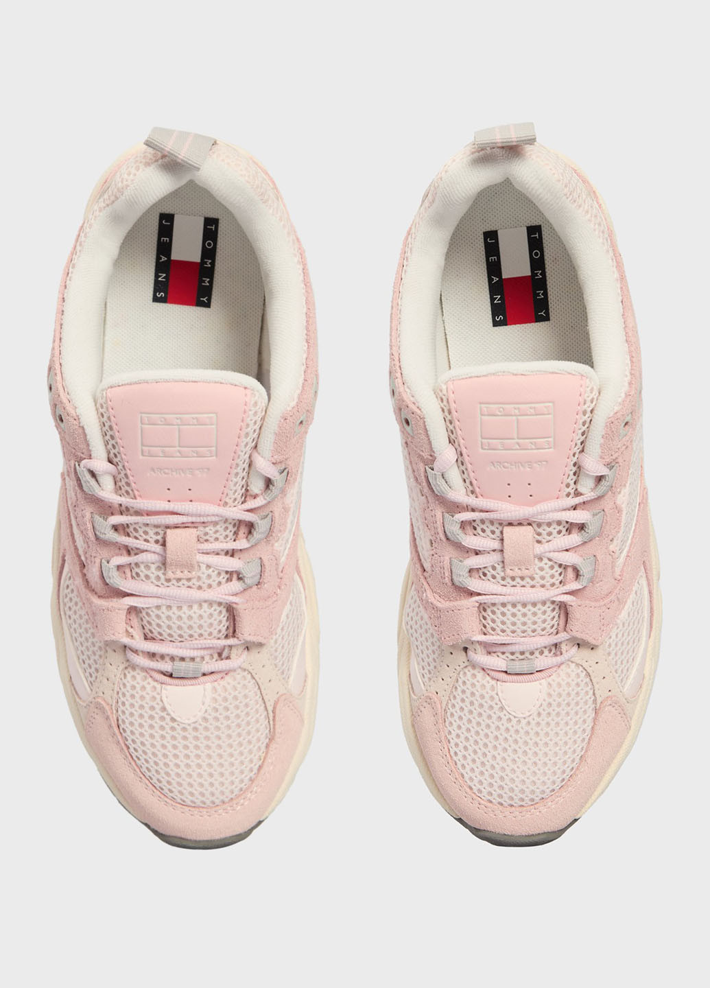 Кроссовки Tommy Jeans розовые всесезоны (347149634)