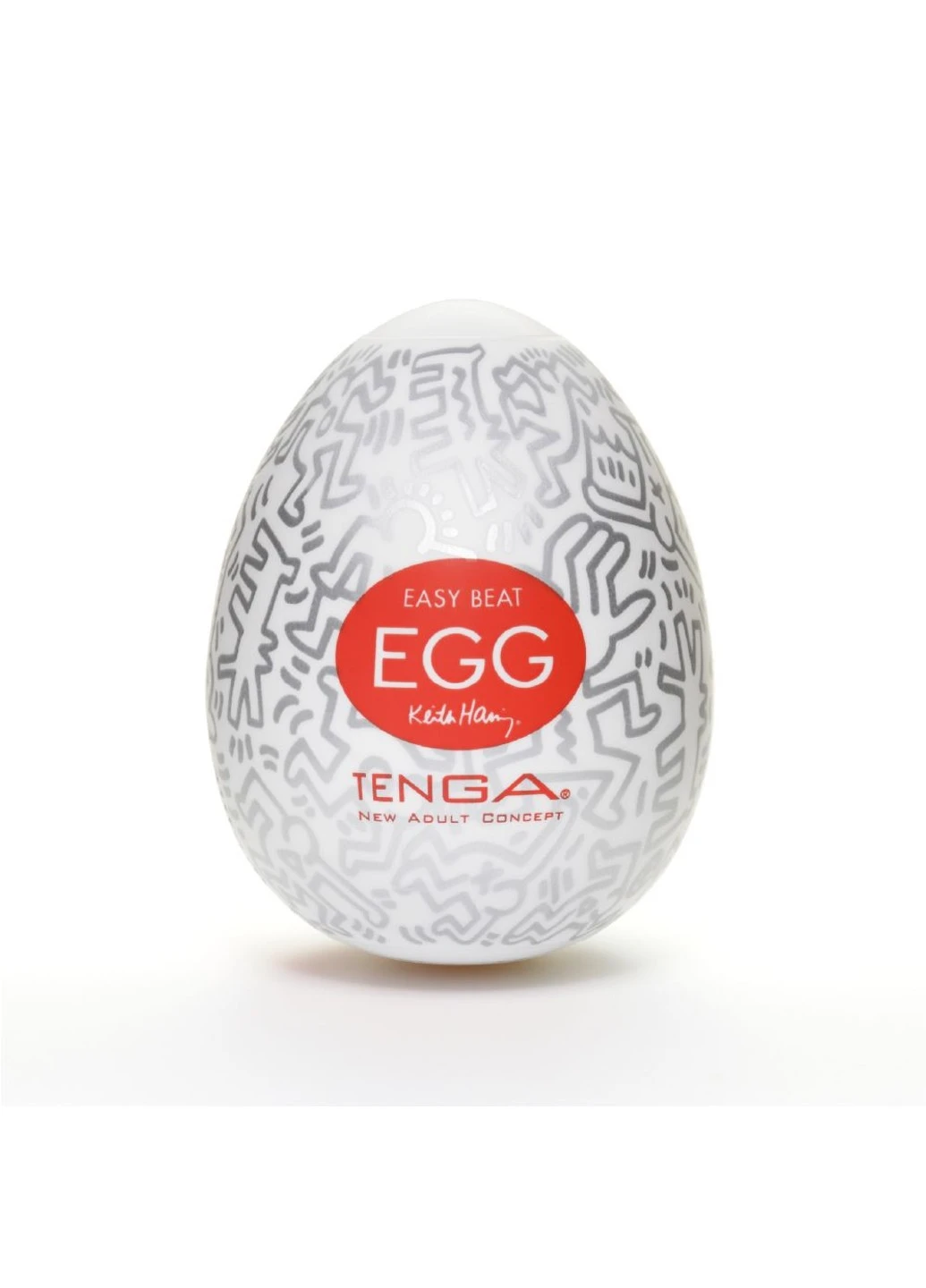 Яйцо мастурбатор Keith Haring EGG Party одноразовое (Япония) Tenga (252612409)