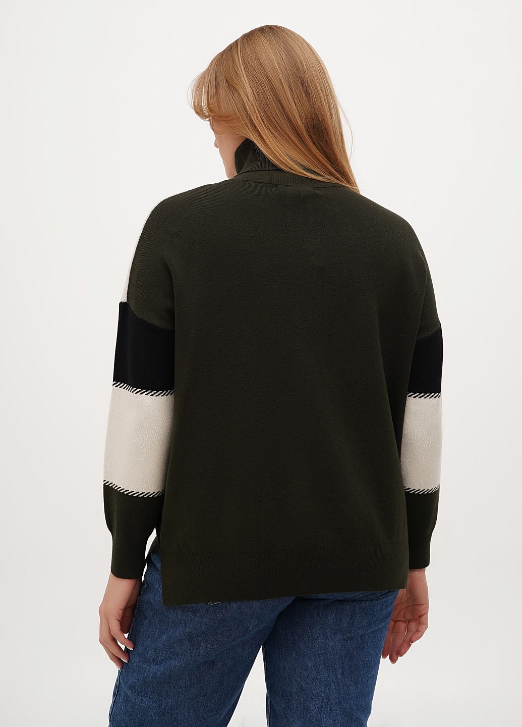 Комбінований демісезонний светр Kiss Me