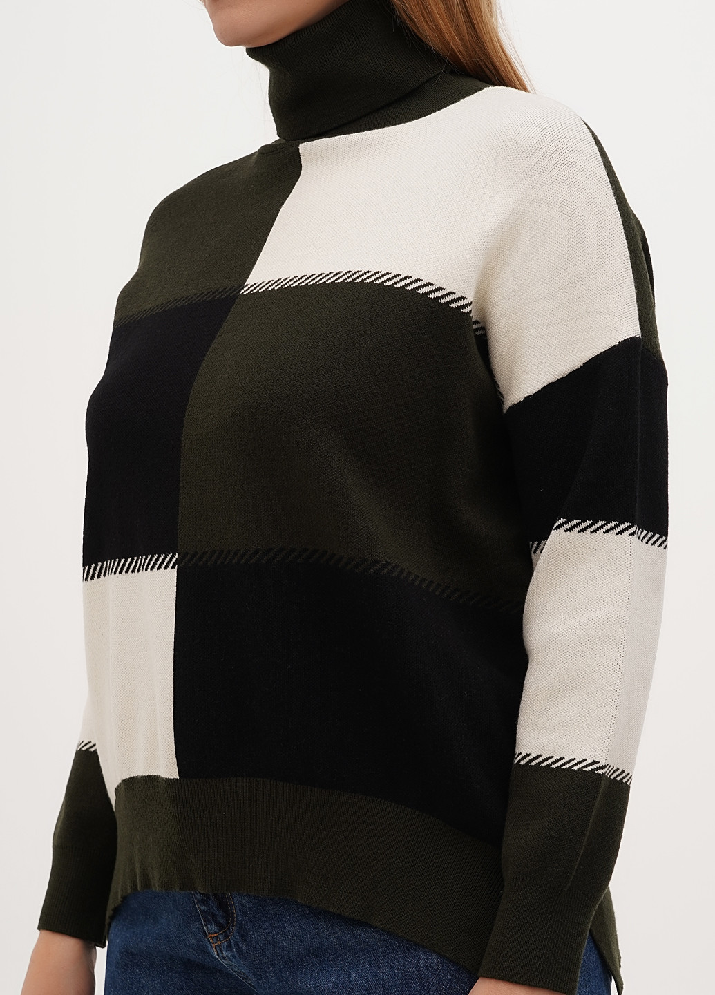 Комбінований демісезонний светр Kiss Me