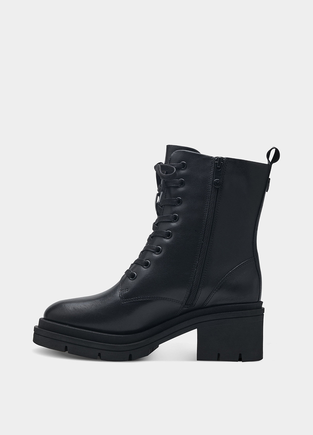 Осенние ботинки берцы Marco Tozzi без декора