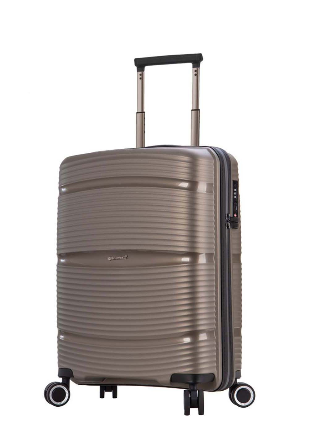 Валіза Малий S Ручна поклажа Поліпропілен 94103 35л 55х38х20см Snowball (254070411)