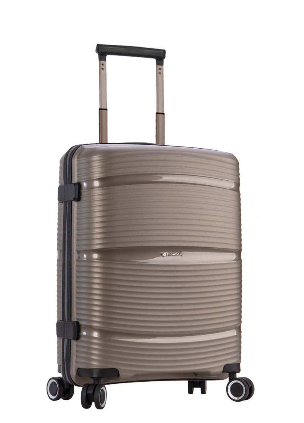 Валіза Малий S Ручна поклажа Поліпропілен 94103 35л 55х38х20см Snowball (254070411)