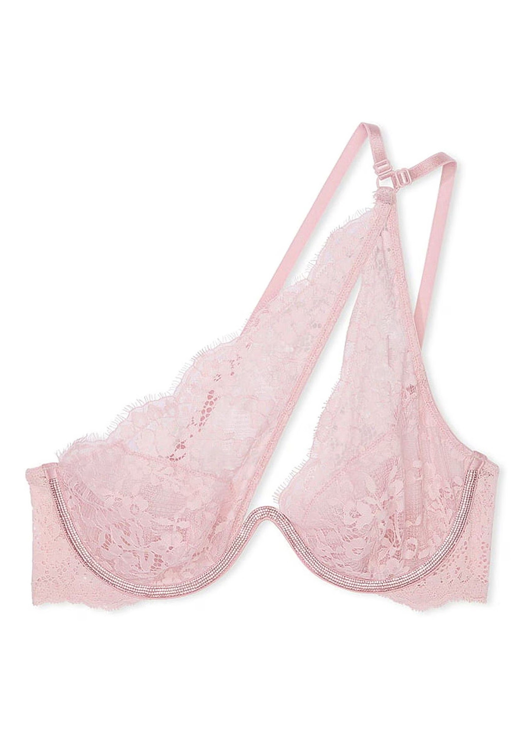 Розовый демисезонный комплект (бюстгальтер, трусики) Victoria's Secret