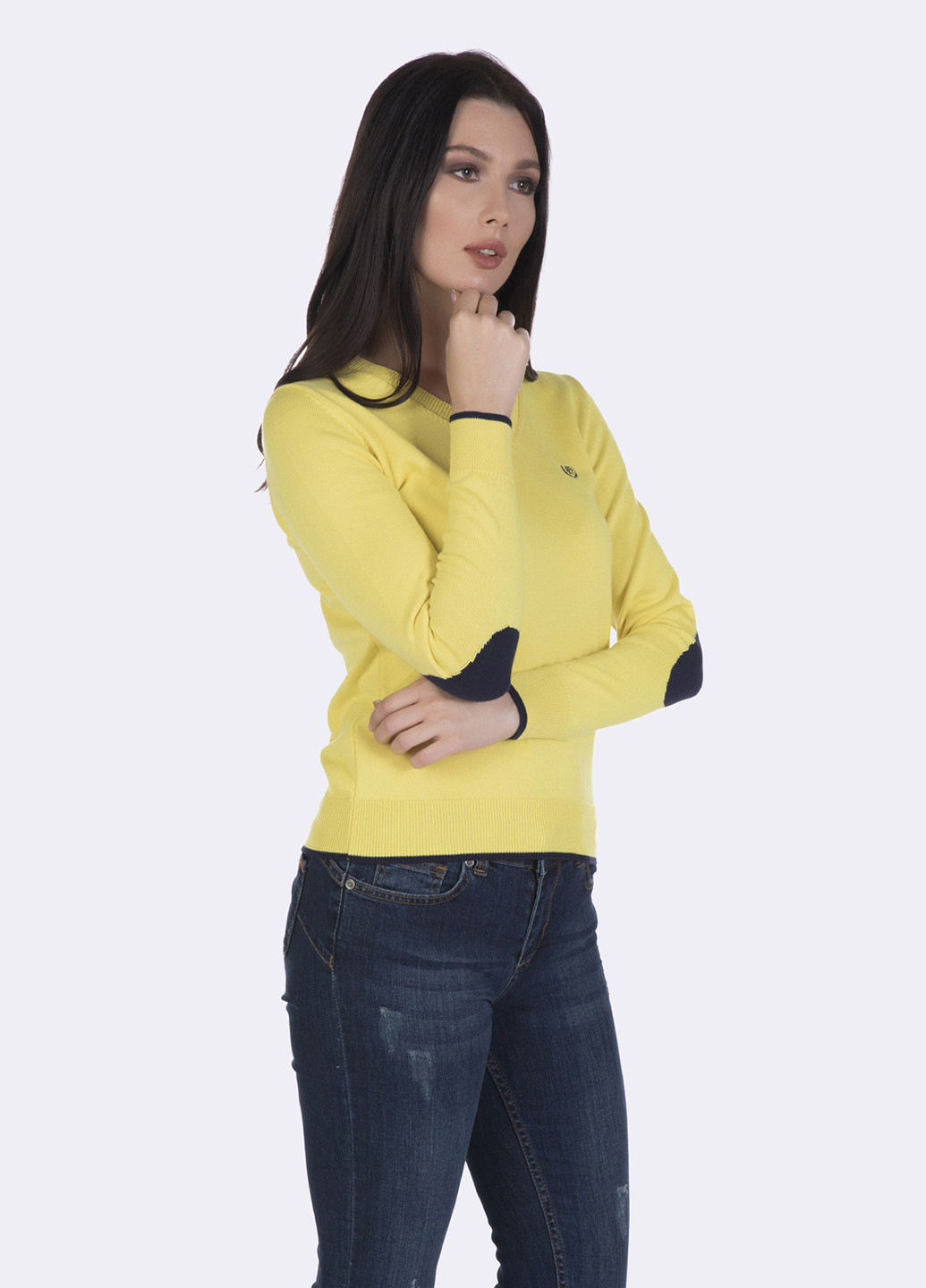 Жовтий демісезонний пуловер пуловер Felix Hardy