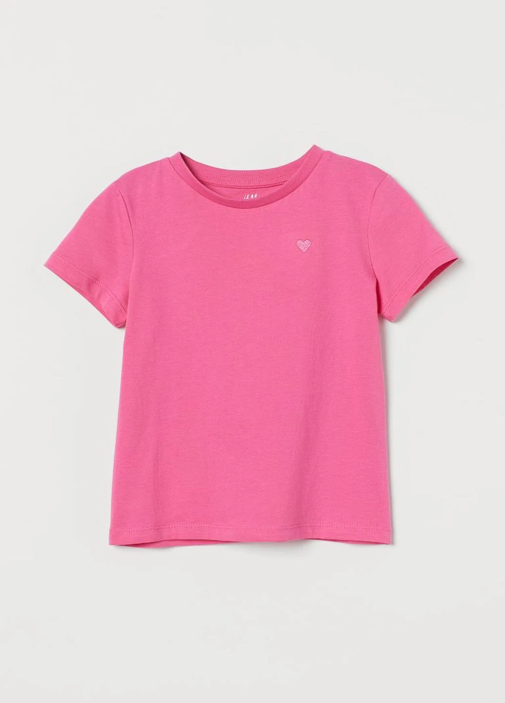 Малинова літня футболка H&M