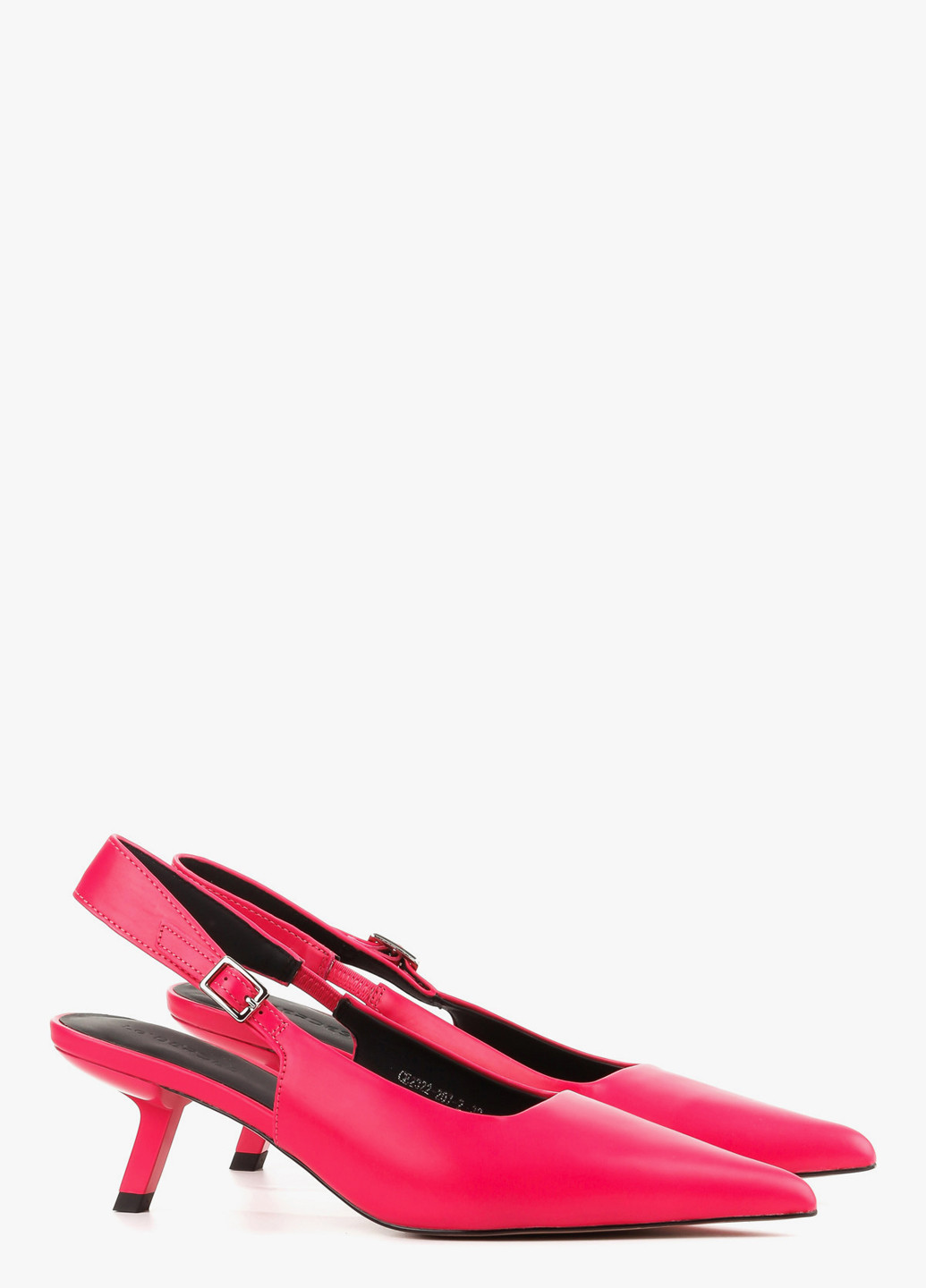 Le'BERDES Туфли слингбеки малиновый з натуральная кожа, украина — лето (293152926)