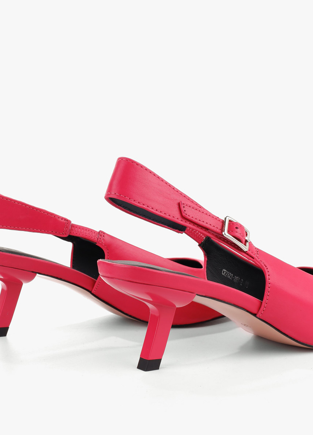 Le'BERDES Туфли слингбеки малиновый з натуральная кожа, украина — лето (293152926)