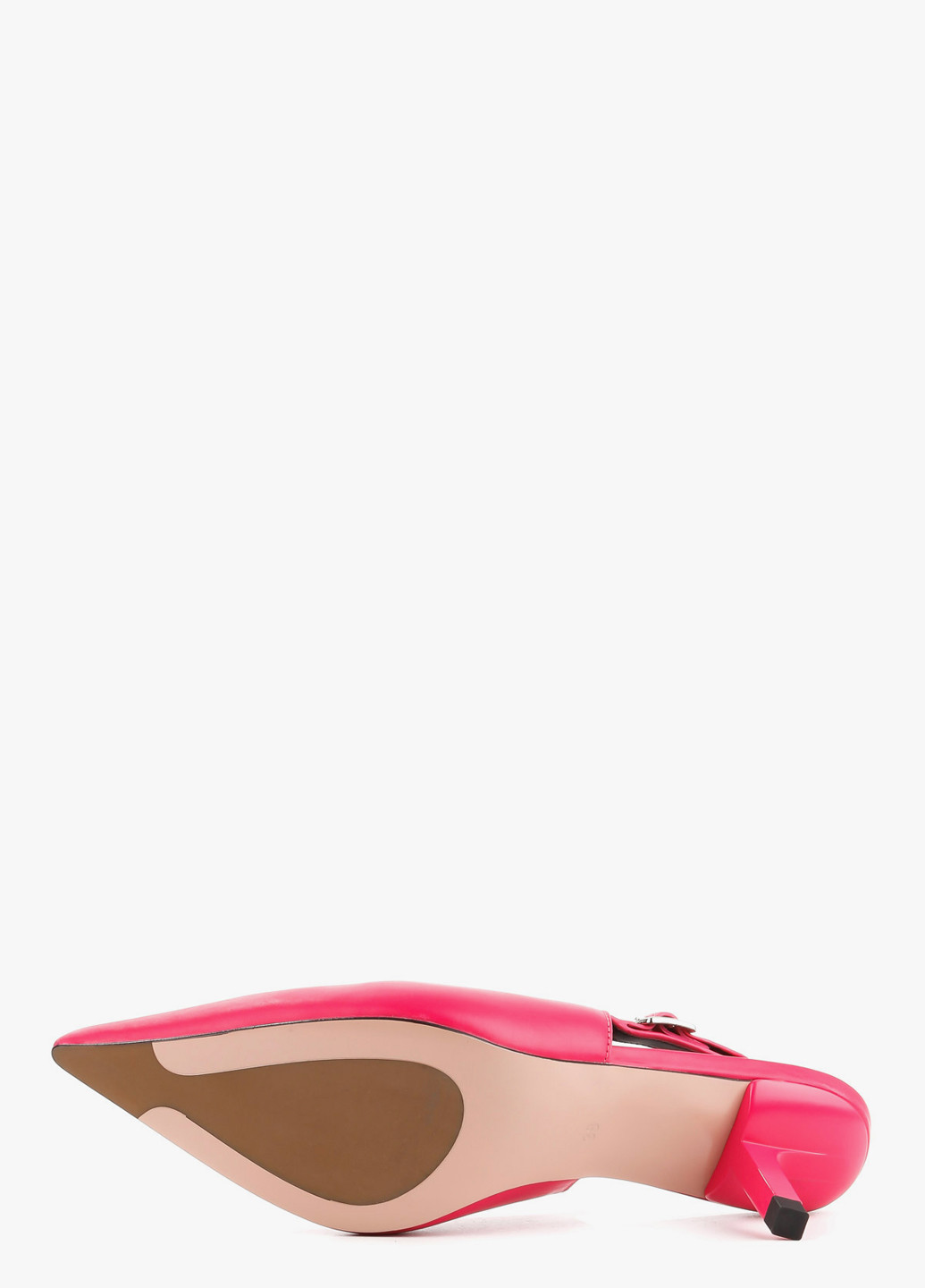 Le'BERDES Туфли слингбеки малиновый з натуральная кожа, украина — лето (293152926)
