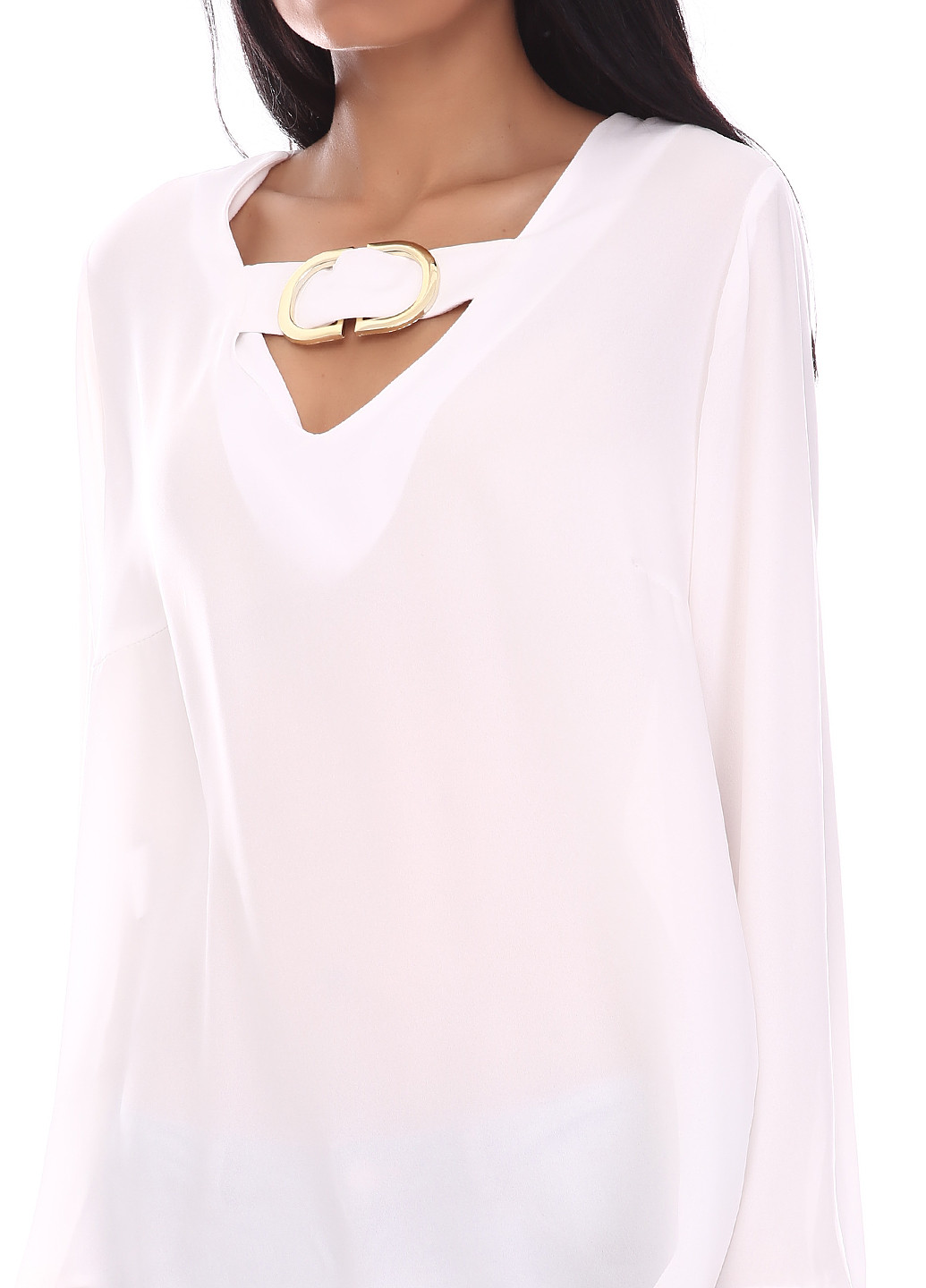 Белая летняя блуза Rinascimento