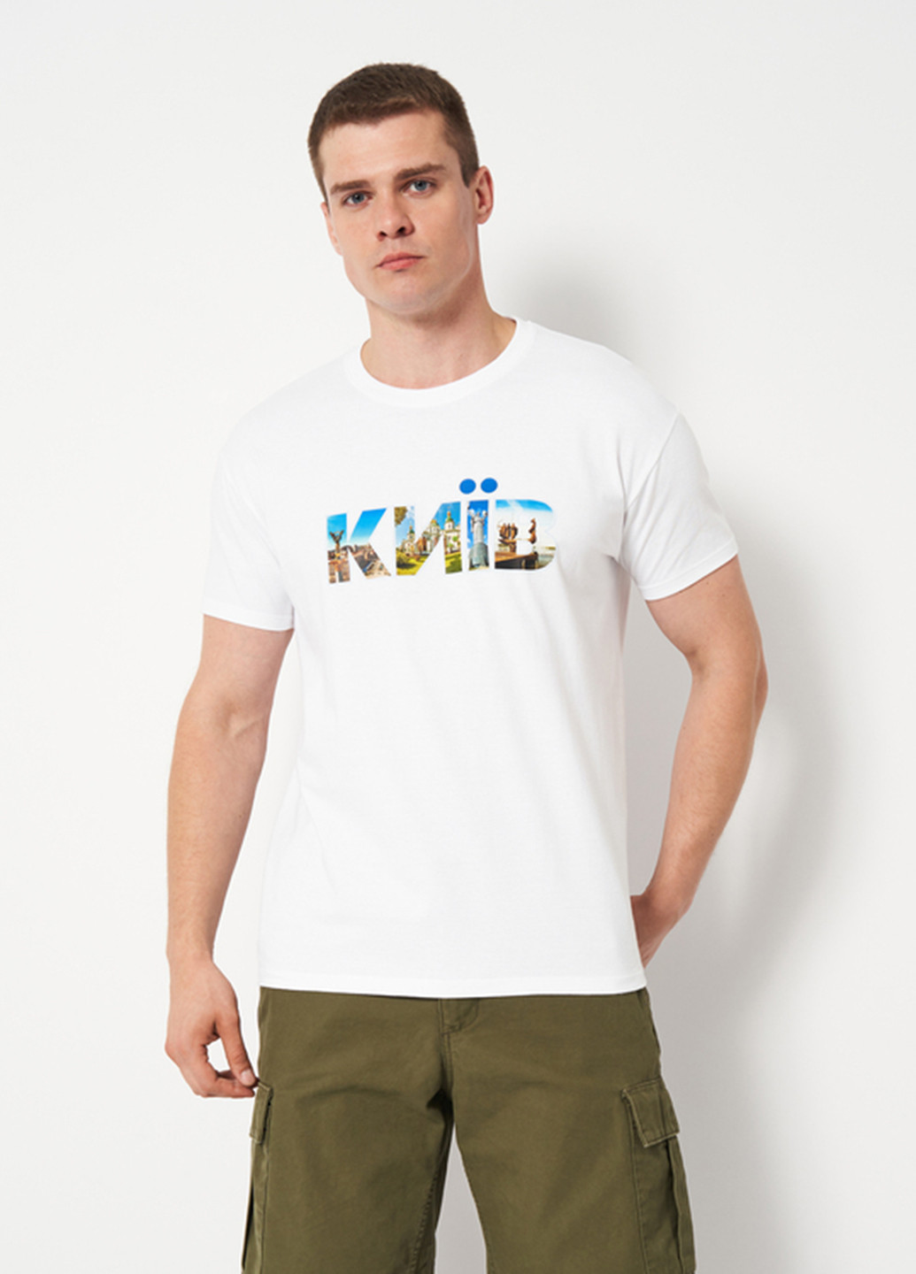 Белая футболка Sol's