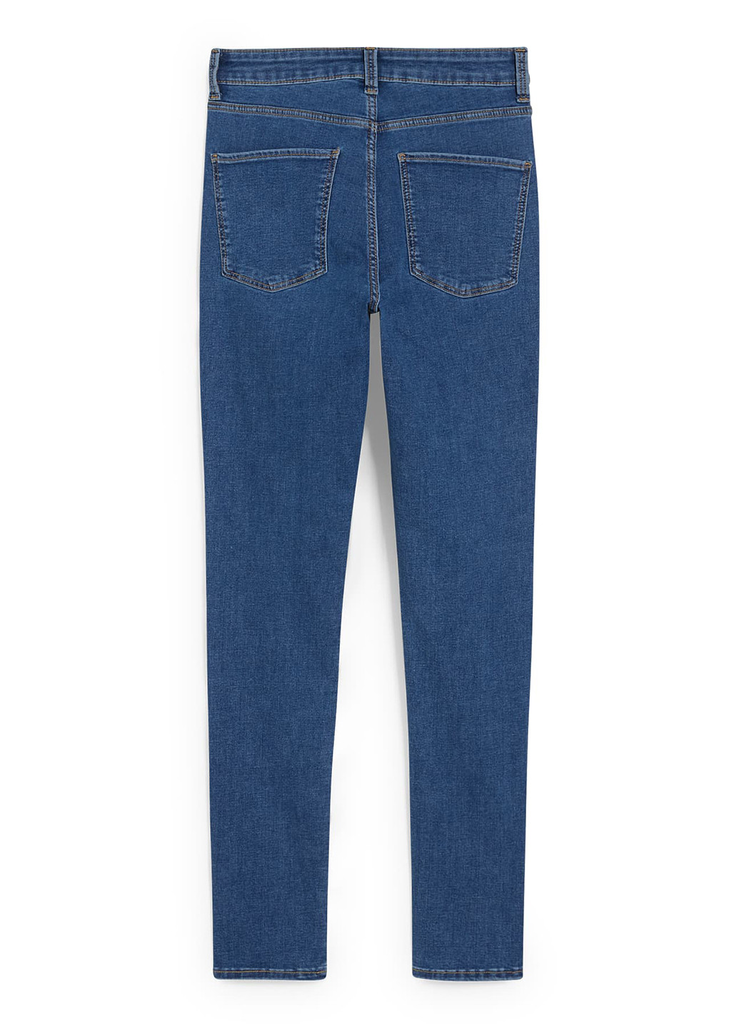 Синие демисезонные джеггинсы C&A