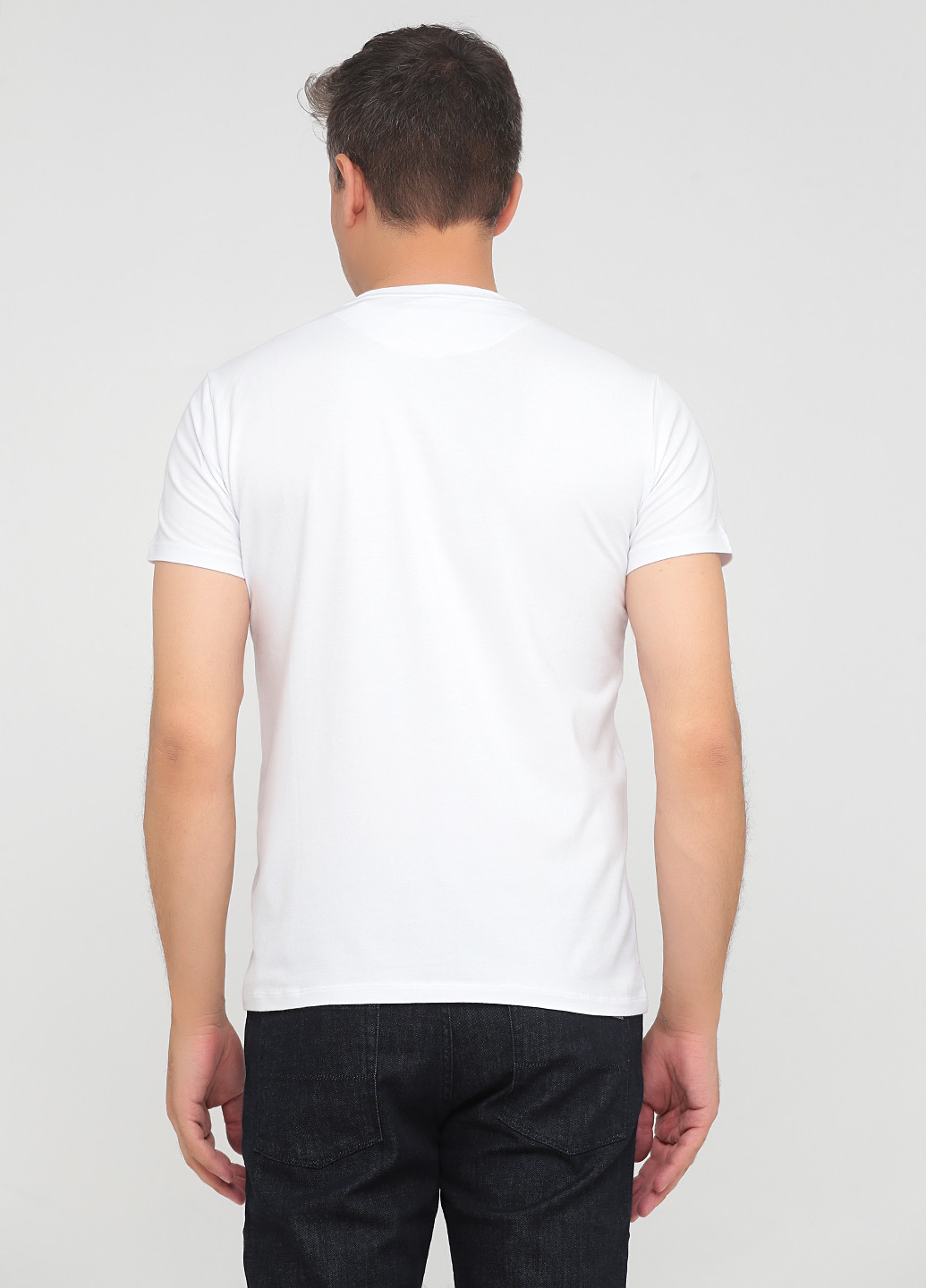 Біла футболка Bikkembergs
