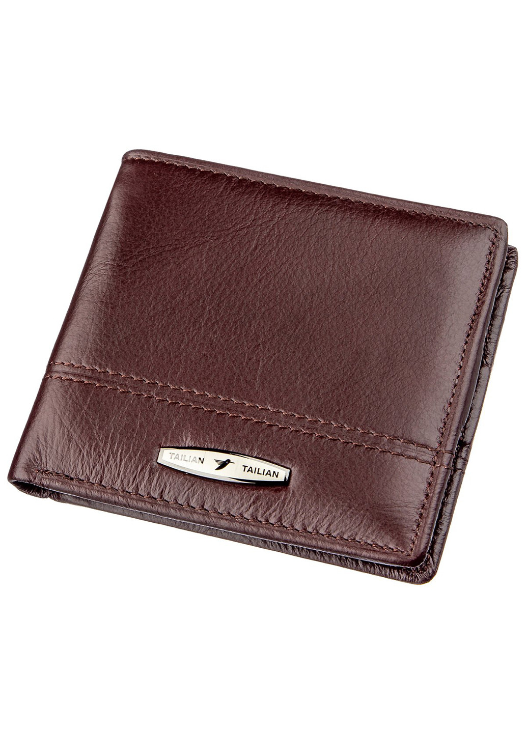 Чоловік шкіряний гаманець 10,5х9,5х1,5 см Tailian (229459124)
