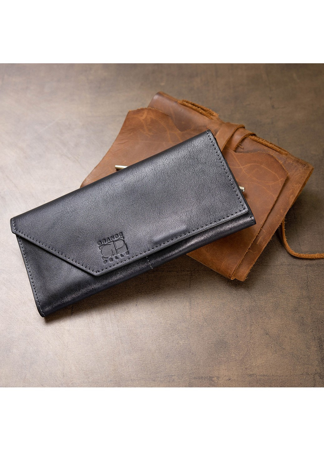 Портмоне шкіряне Grande Pelle (252086790)