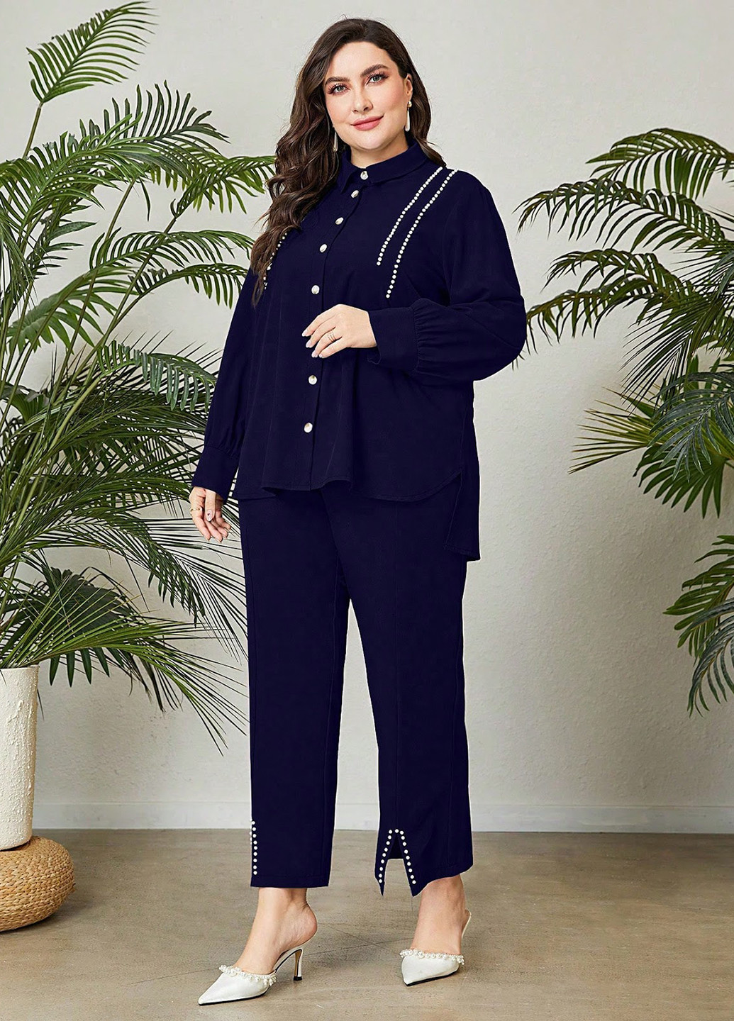 Костюм (сорочка, штани) SHEIN (323619317)