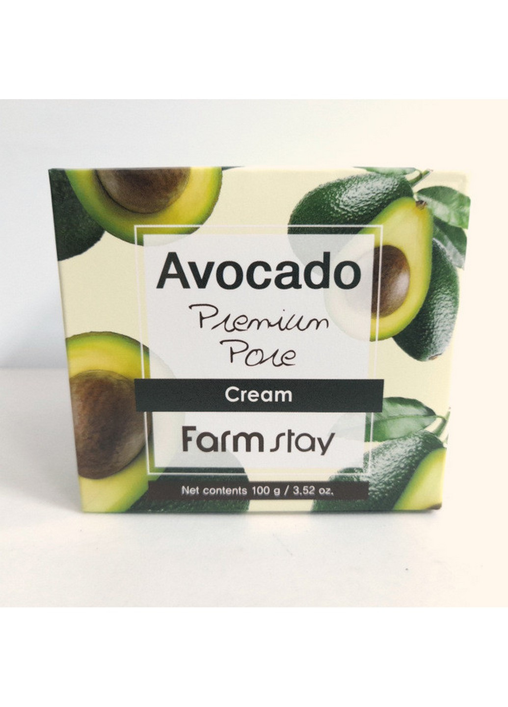 Крем, що освітлює для обличчя від зморшок Avocado Premium Pore Cream FarmStay (254844041)