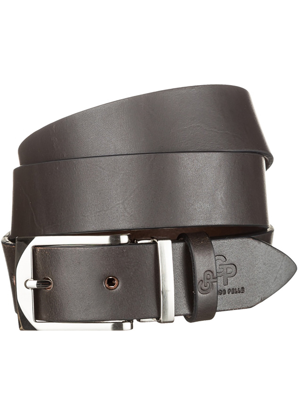 Чоловічий шкіряний ремінь 3,5х120 см Grande Pelle (252413214)