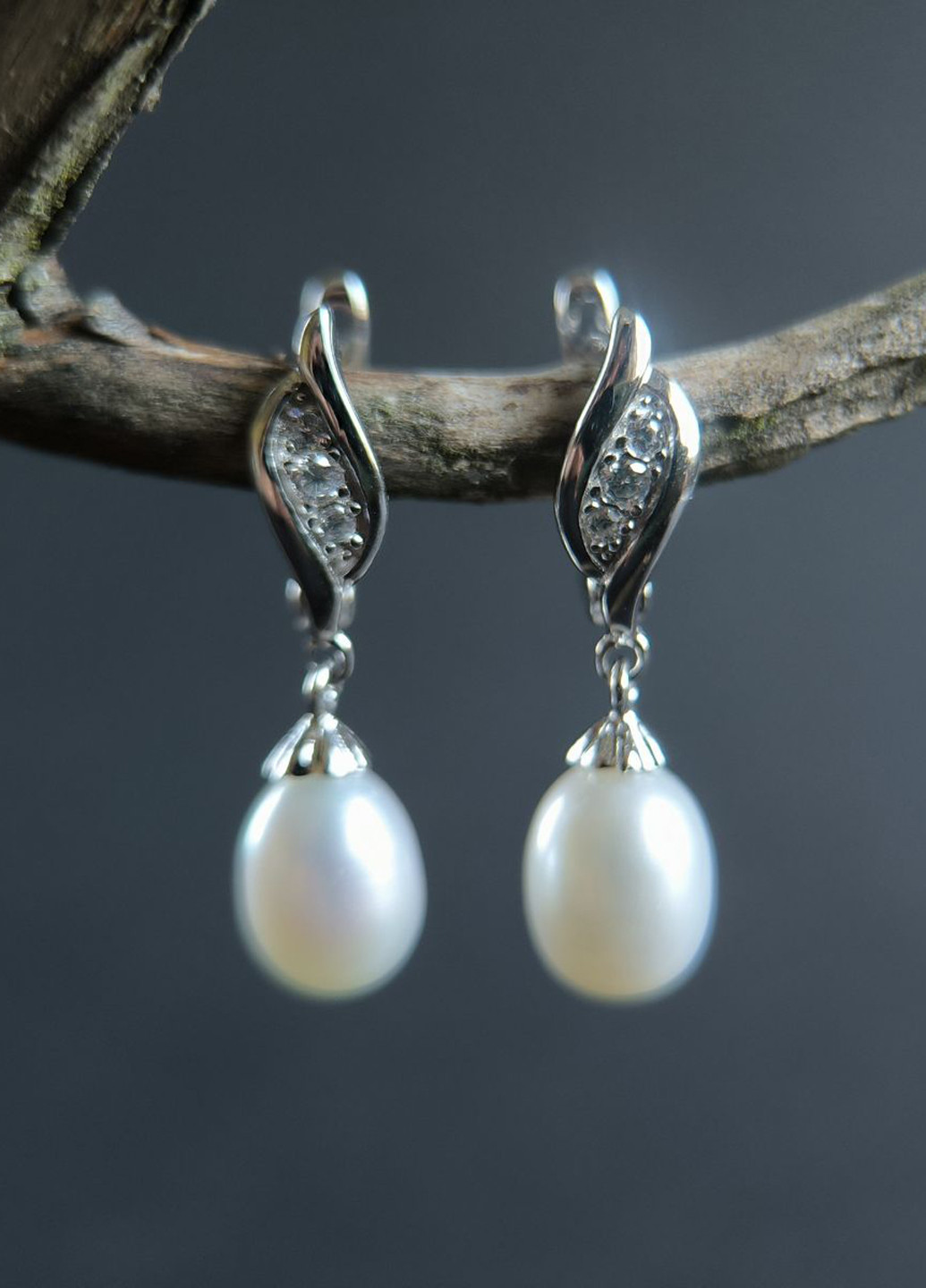 Сережки Silver Flame (350941514)