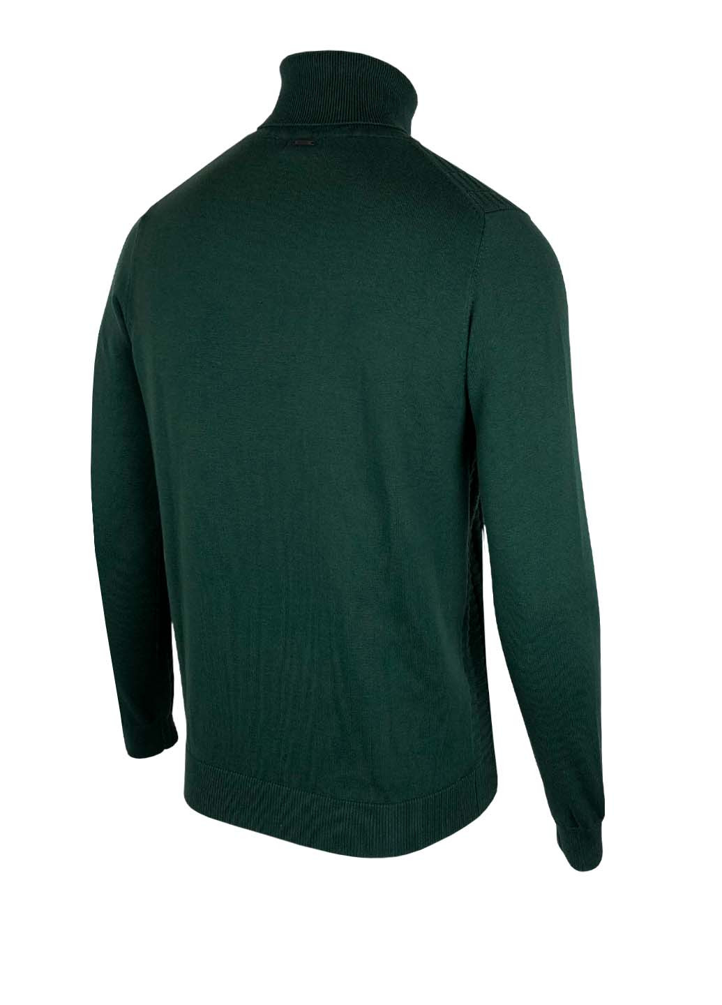 Зеленый демисезонный свитер-гольф Antony Morato