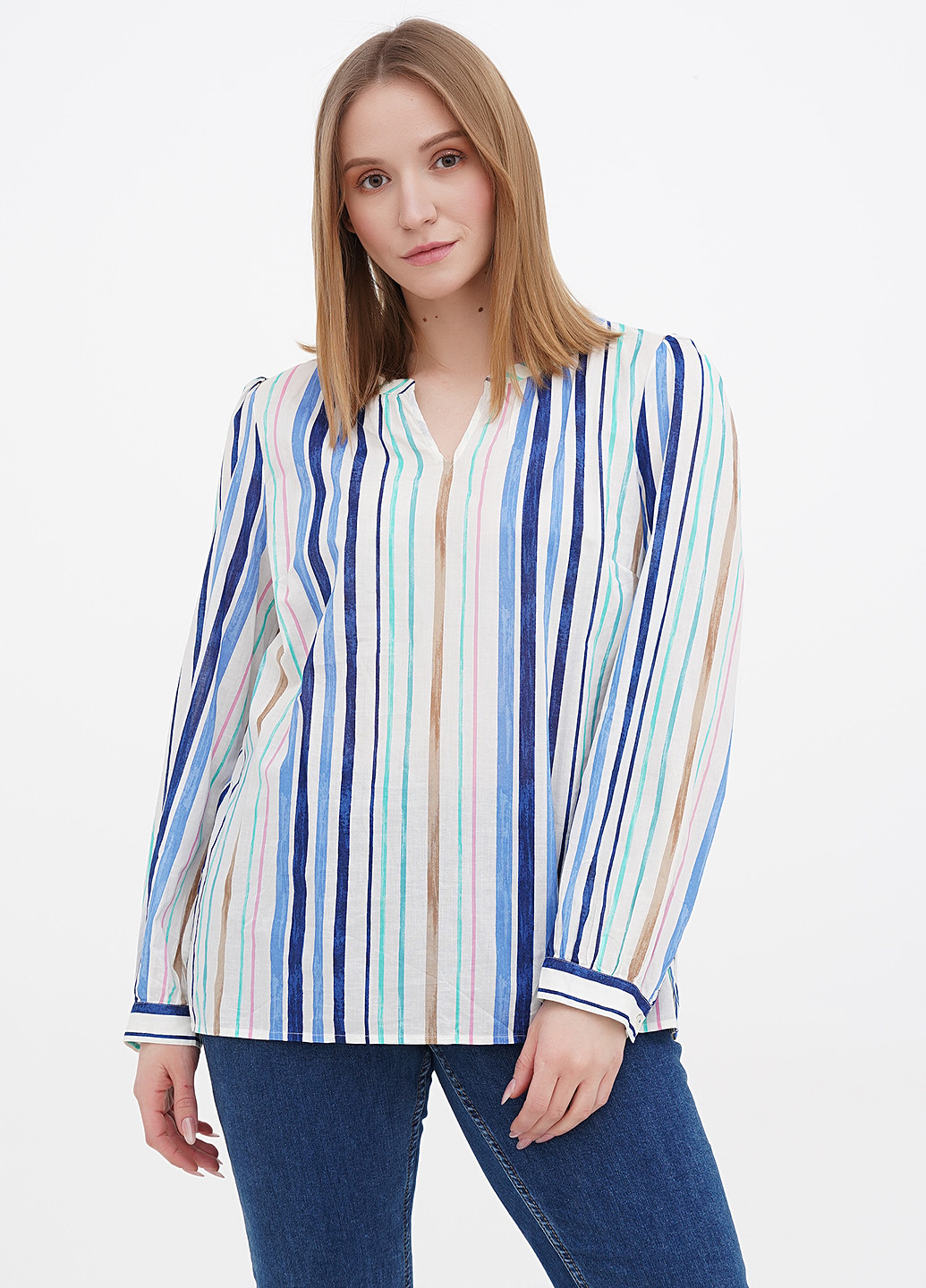 Комбинированная блуза Talbots