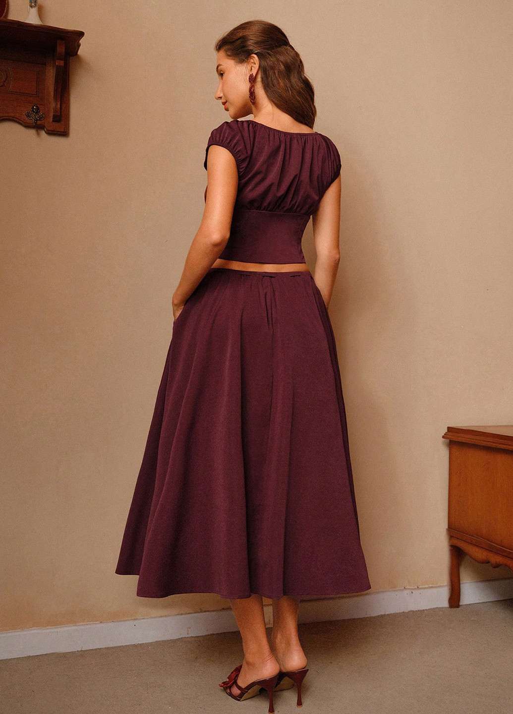 Костюм (блуза, юбка) SHEIN (366512430)