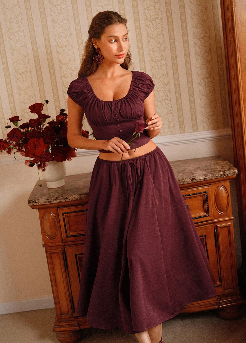 Костюм (блуза, юбка) SHEIN (366512430)