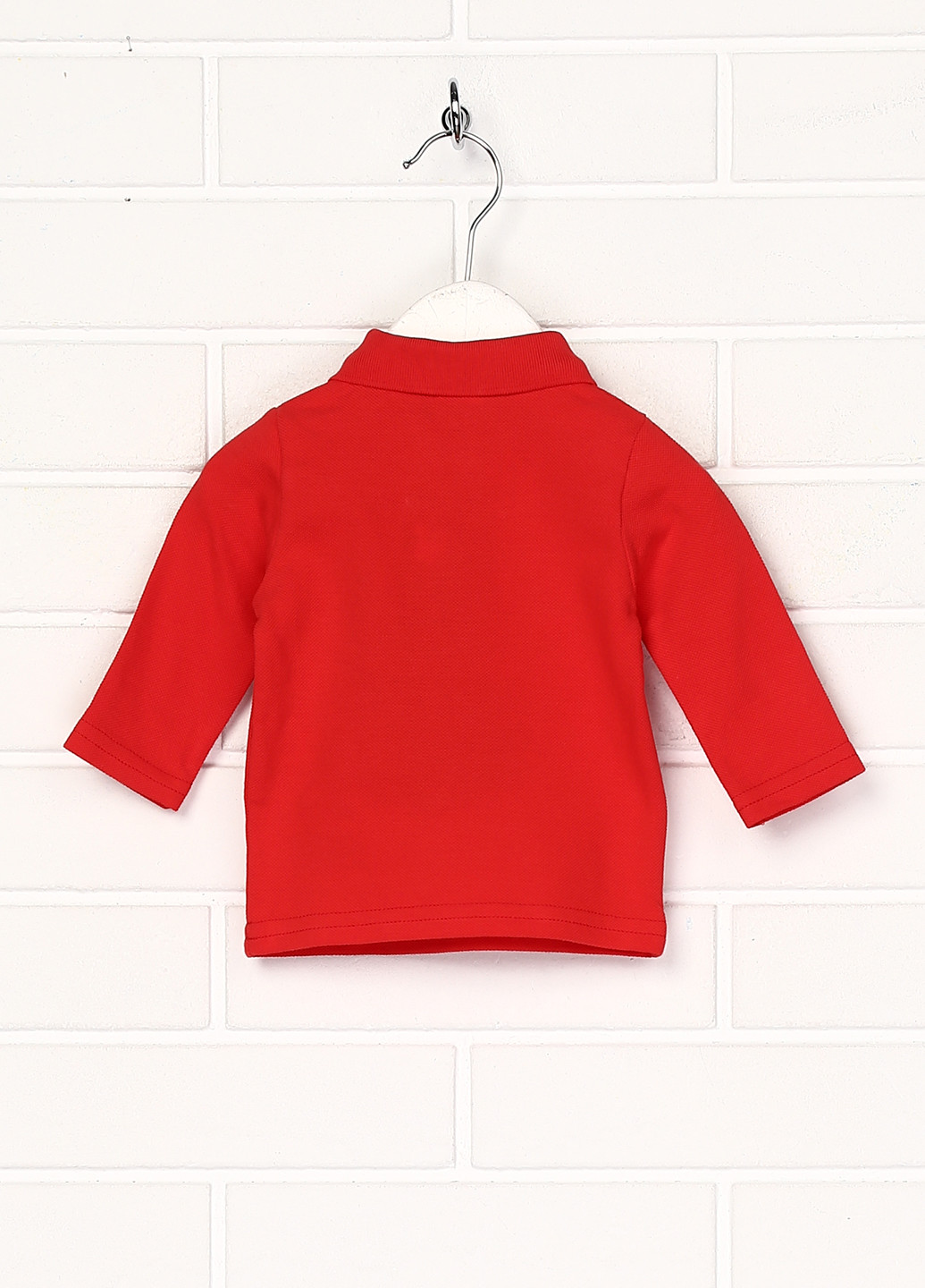 Красная детская футболка-поло для мальчика United Colors of Benetton