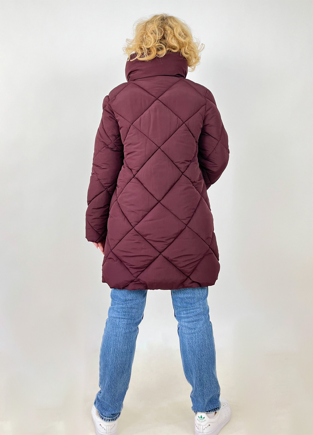 Бордова демісезонна куртка куртка-піджак Monki