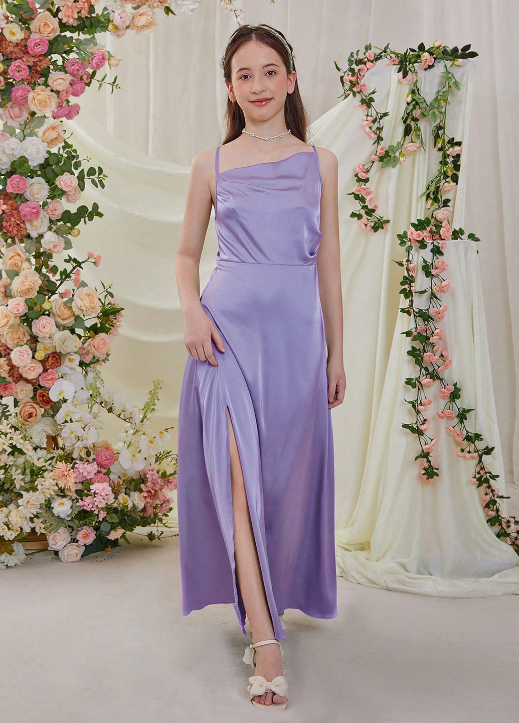 Світло-фіолетова сукня SHEIN (316506925)