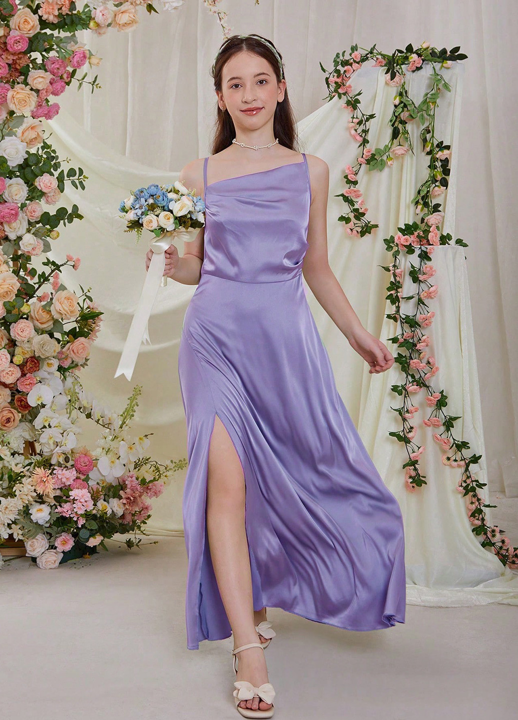 Світло-фіолетова сукня SHEIN (316506925)