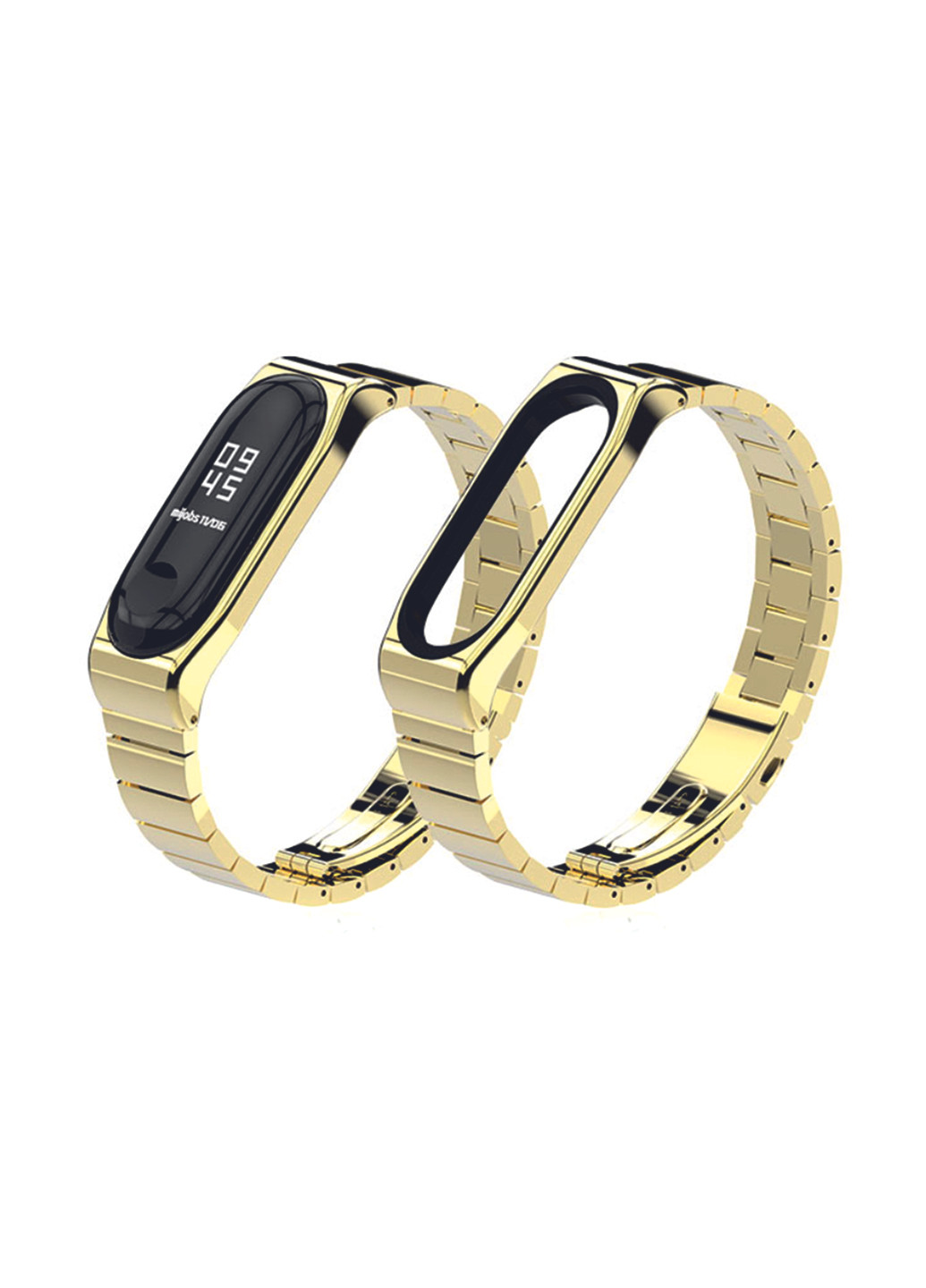 Ремінець для фітнес-браслета Premium для Mi Band 3/4 металевий Gold XoKo premium для mi band 3/4 металлический gold (156223603)