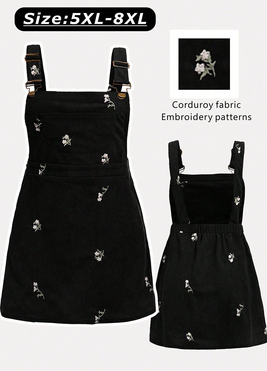 Демисезонный женский сарафан SHEIN в цветочек