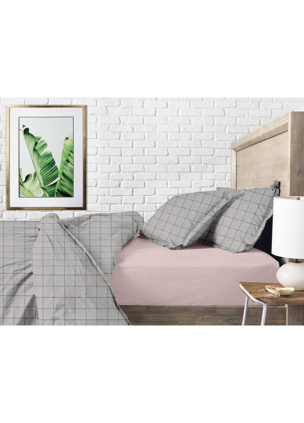 Підковдра полуторна Cell Ashgrey 160х220 см (4822052082362) Cosas (252025435)