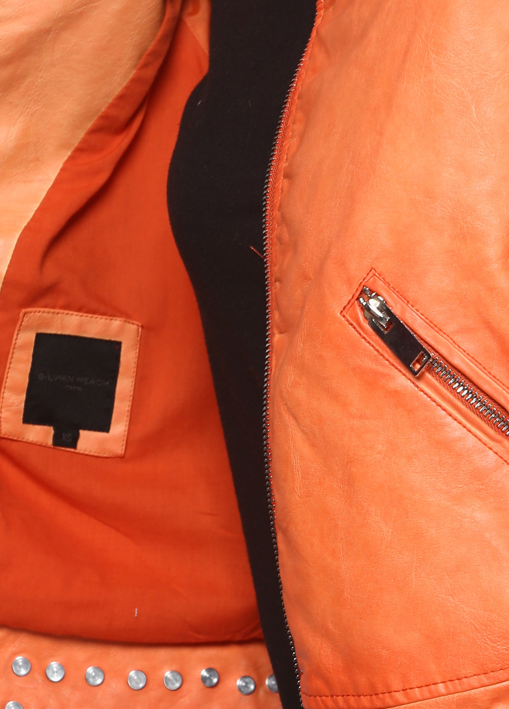 Оранжевая демисезонная куртка Silvian Heach