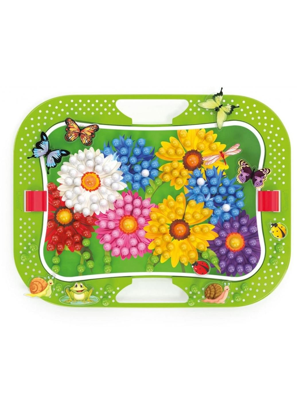 Набір для творчості Мозаїка 300 фішок 16 фігурок дошка 28 х 20 см (0968-Q) Quercetti (254070933)