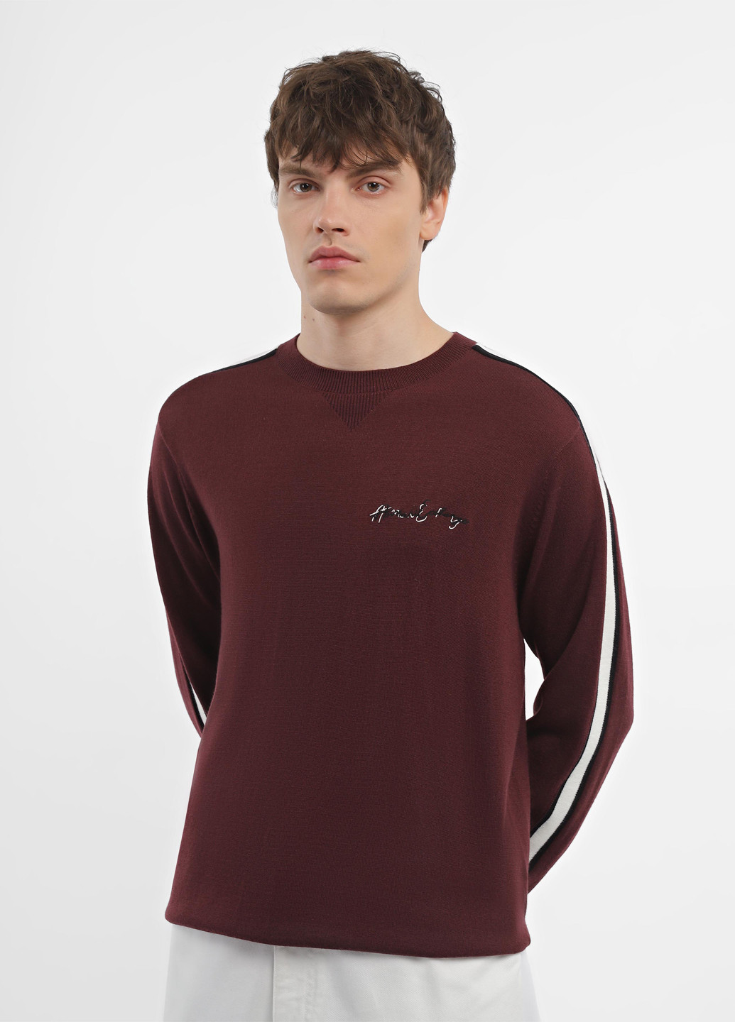 Бордовий демісезонний джемпер джемпер Armani Exchange