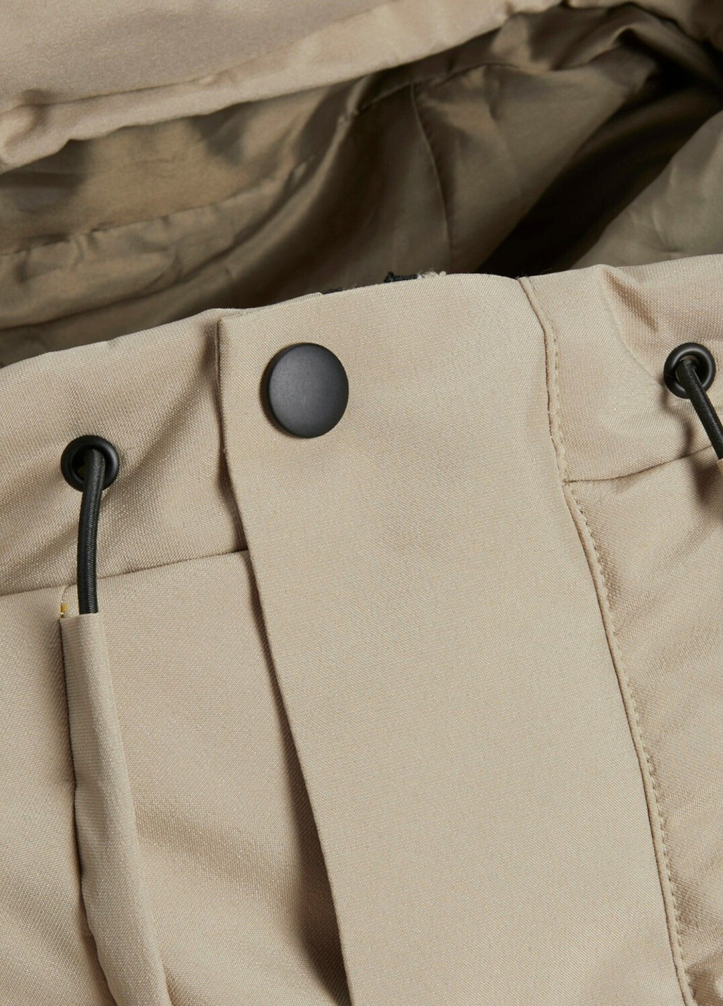 Бежевая зимняя куртка Jack & Jones