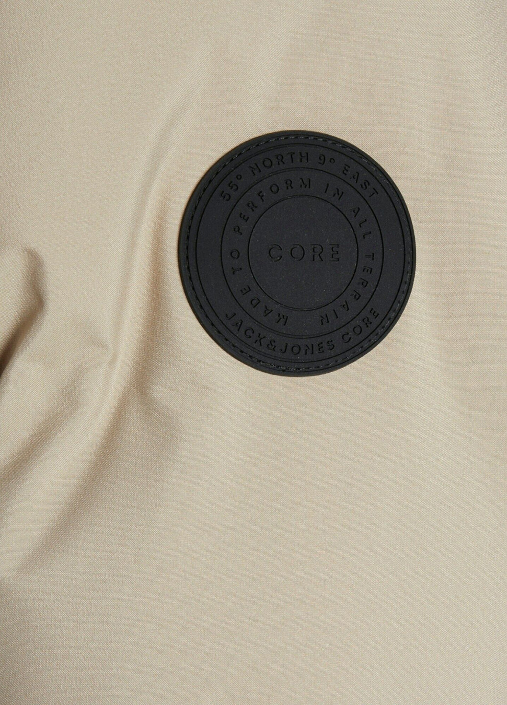 Бежевая зимняя куртка Jack & Jones