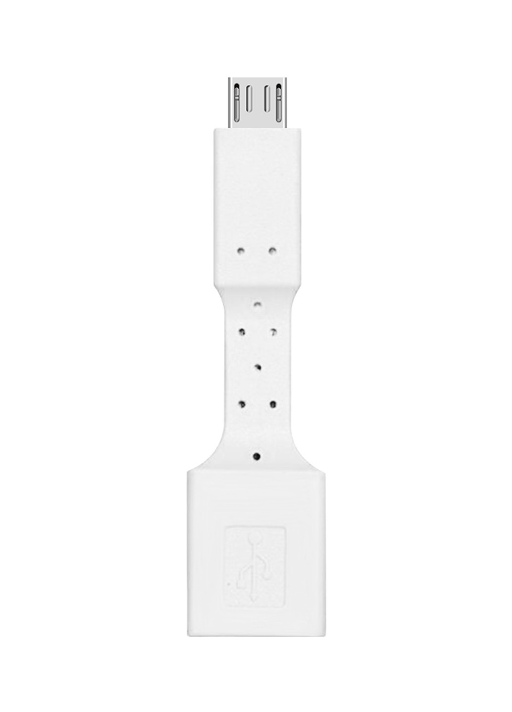Перехідник AC-110 USB - MicroUSB з кабелем білий XoKo ac-110 usb - microusb с кабелем белый (144530487)