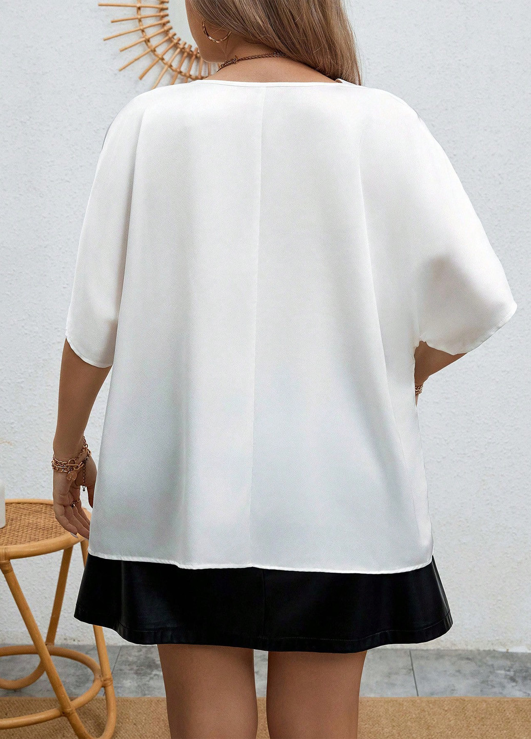 Біла блуза SHEIN