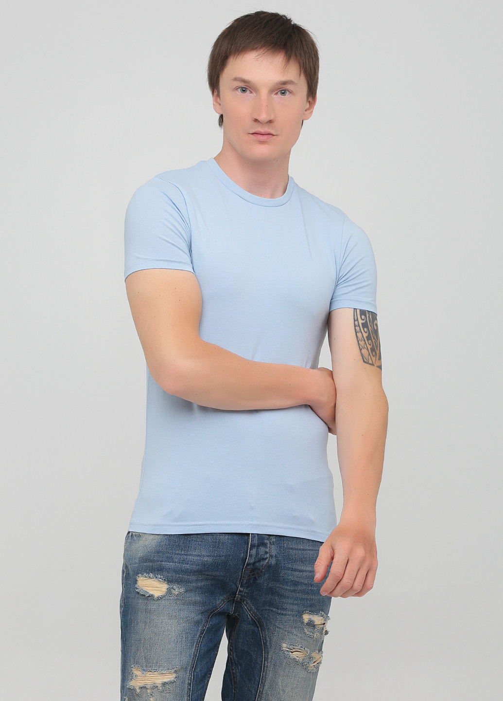 Голубая футболка Primark